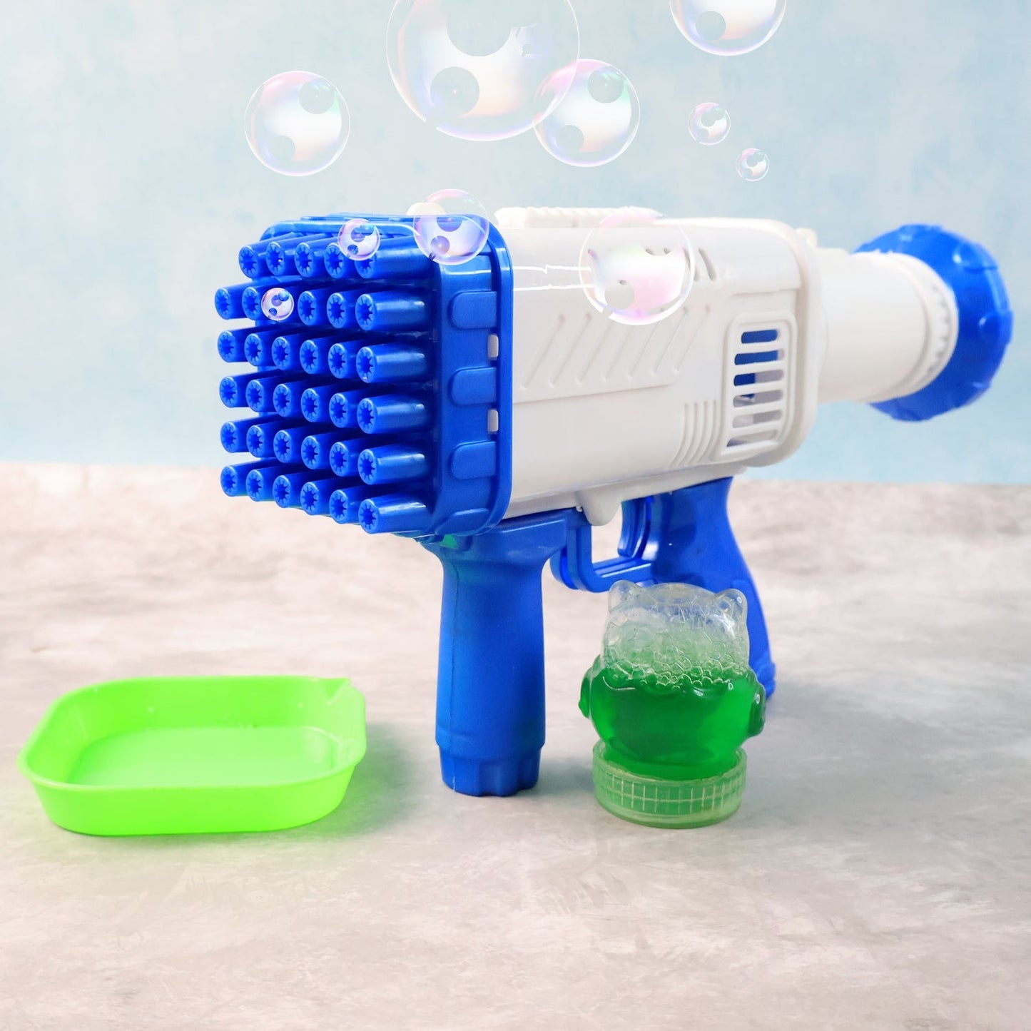 32 Holes Big Powerful Machine Bubble Gun Toys (1 Set) Signaturekarts