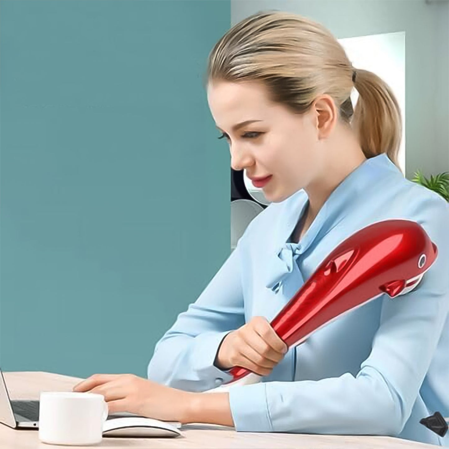 Electric Dolphin Handheld Massager (1 Pc) Signaturekarts
