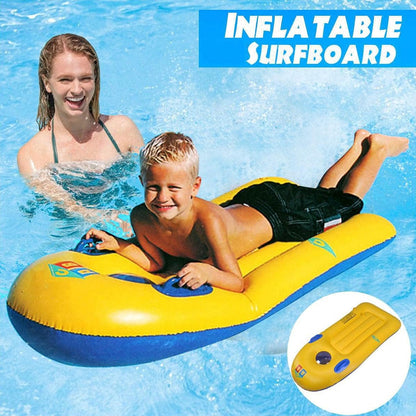Inflatable Surfboard for Kids, Inflatable Bodyboard for Children with Handles signaturekarts
