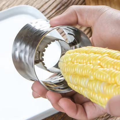 Corn Cutter Stainless Steel Stripping Kernels Remover (1 Pc) signaturekarts