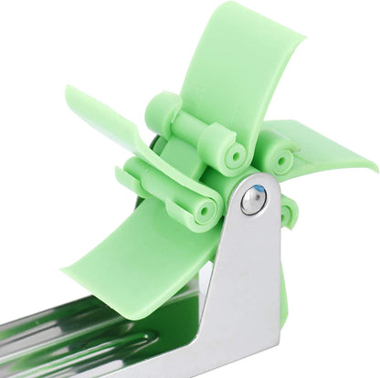 Stainless Steel Washable Watermelon Cutter – Windmill Slicer & Peeler signaturekarts