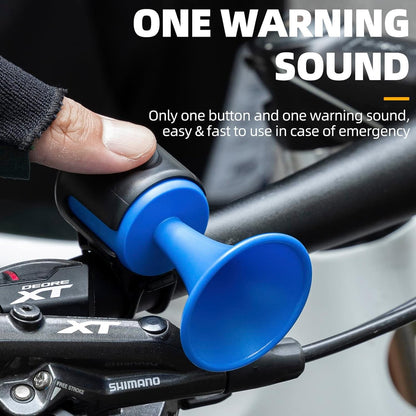 Loud 120dB Bicycle Air Horn – Waterproof Electric Bell with Long Battery Life signaturekarts