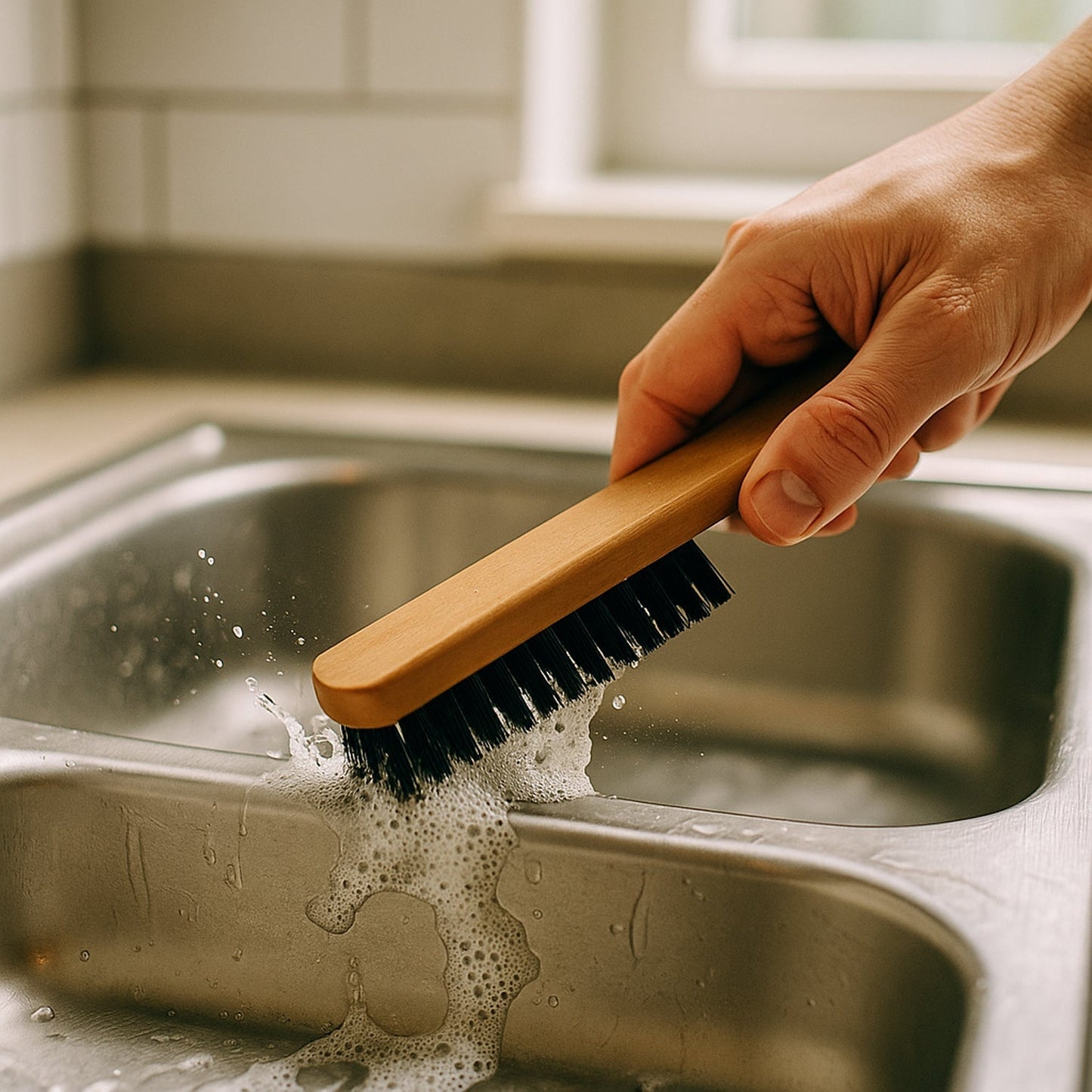 Multipurpose Plastic Handle Cleaning Brush (1 Pc) signaturekarts