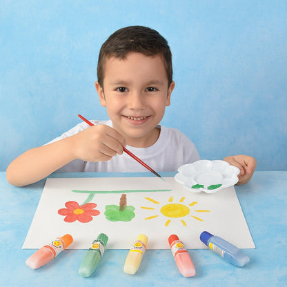 Watercolor Paint Set with 8 Vibrant Colors, Brushes, and Palette The Morsignaturekarts