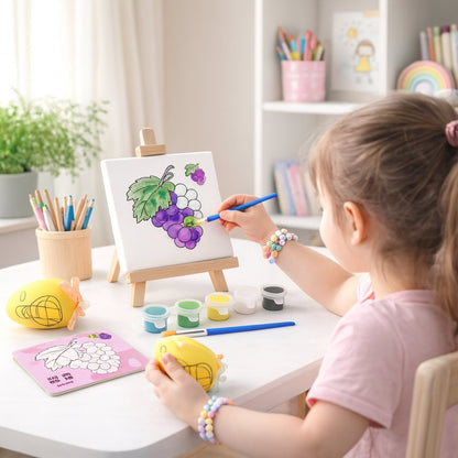 Kids Creative Paint & Learning Activity Kit (1 Set) The Morsignaturekarts