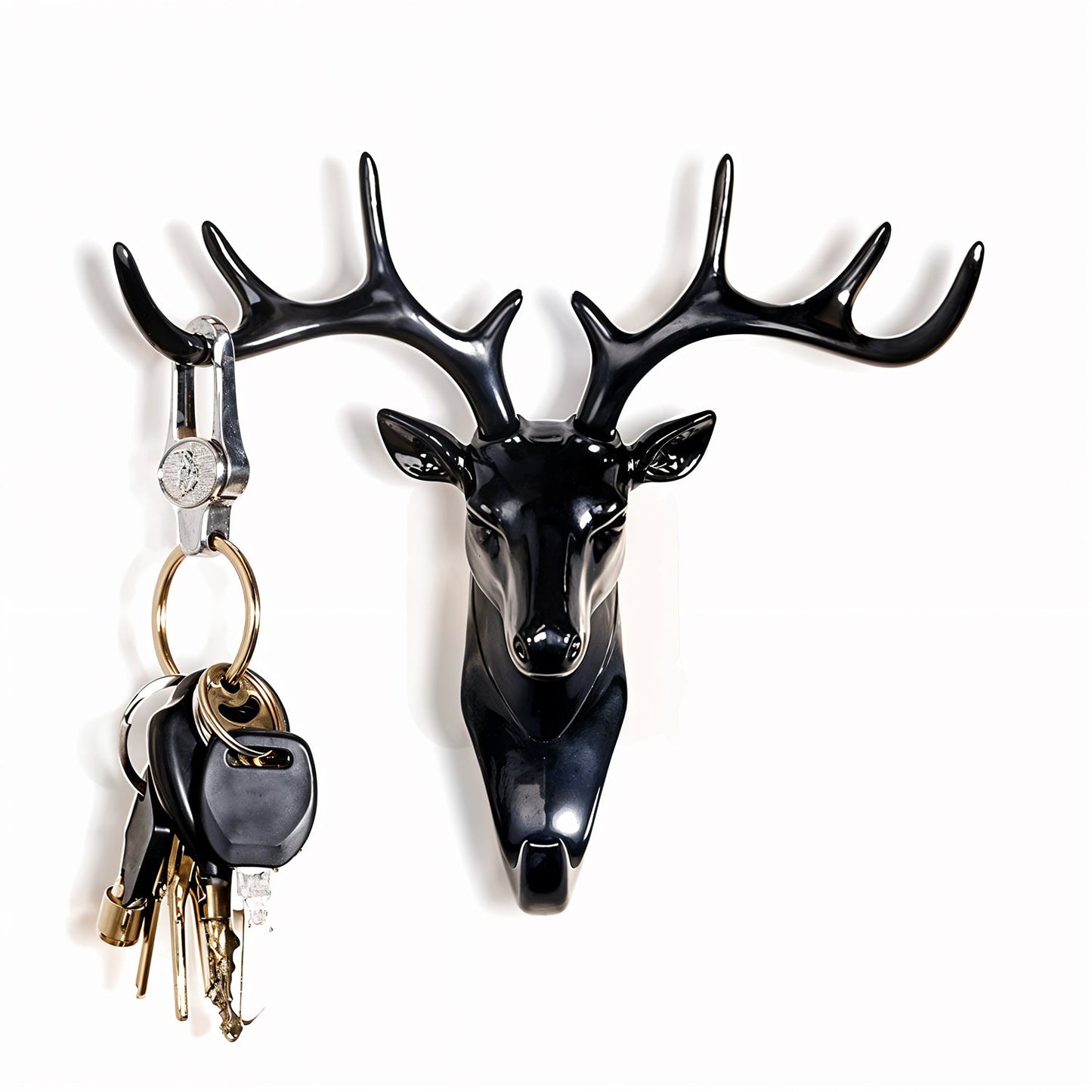 Deer Head Self Adhesive Wall Door Hook Hanger Your Brand