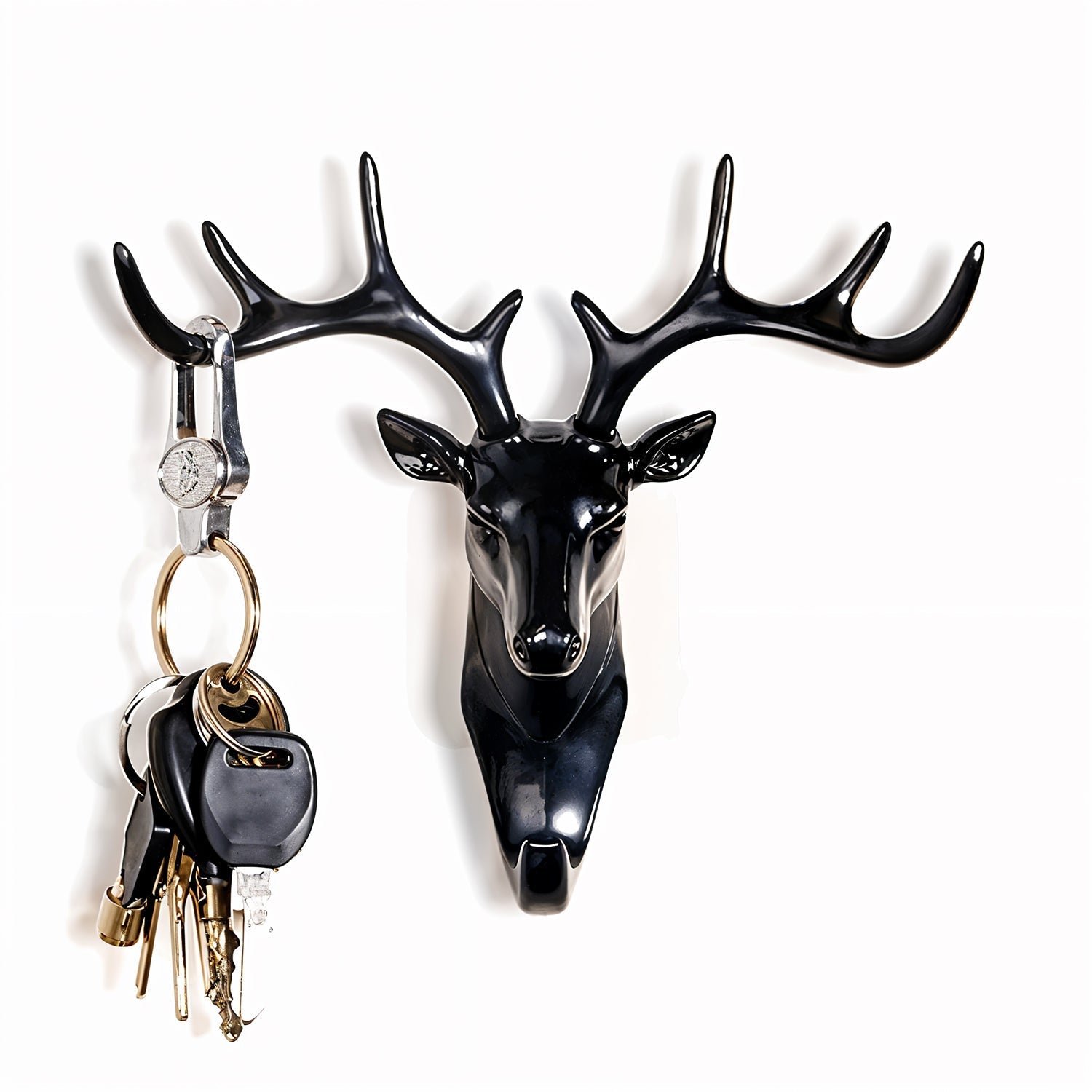 Deer Head Self Adhesive Wall Door Hook Hanger Your Brand