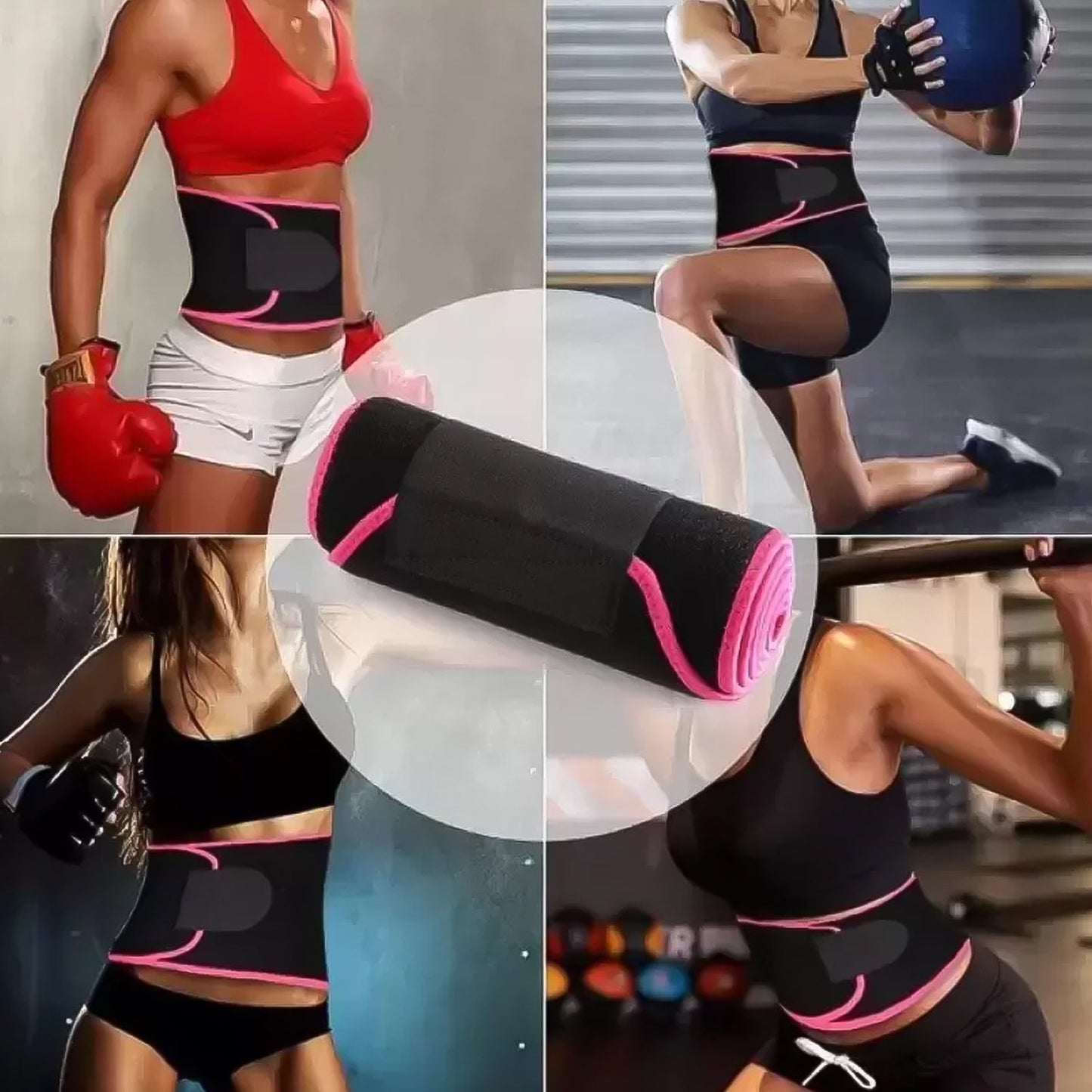 Waist Support Belt Neoprene Ab Belt Trainer (1 Pc) Signaturekarts