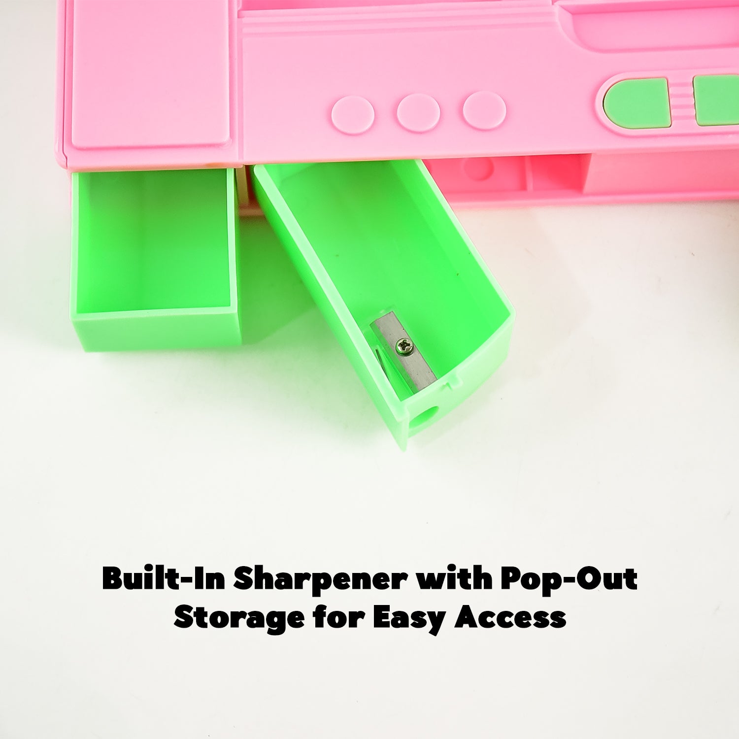Multi Purpose Gadget Jumbo Pencil Box Compass signaturekarts