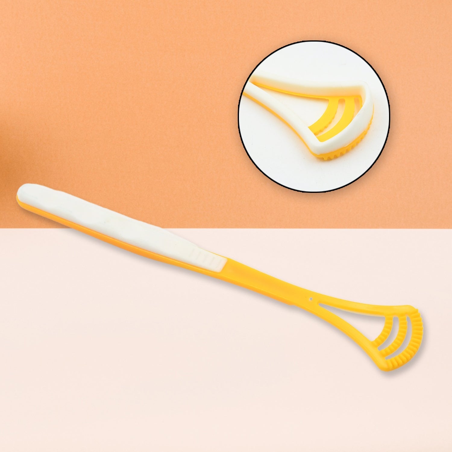 Tongue Scraper & Brush for Fresh Breath (1 Pc) Signaturekarts