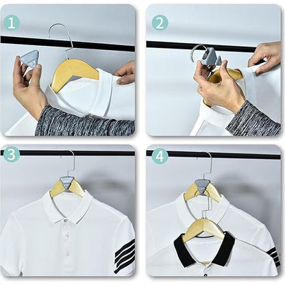 Multi-Functional Plastic Triangle Hanger Connector Hooks 5 Pcs Set Signature kart