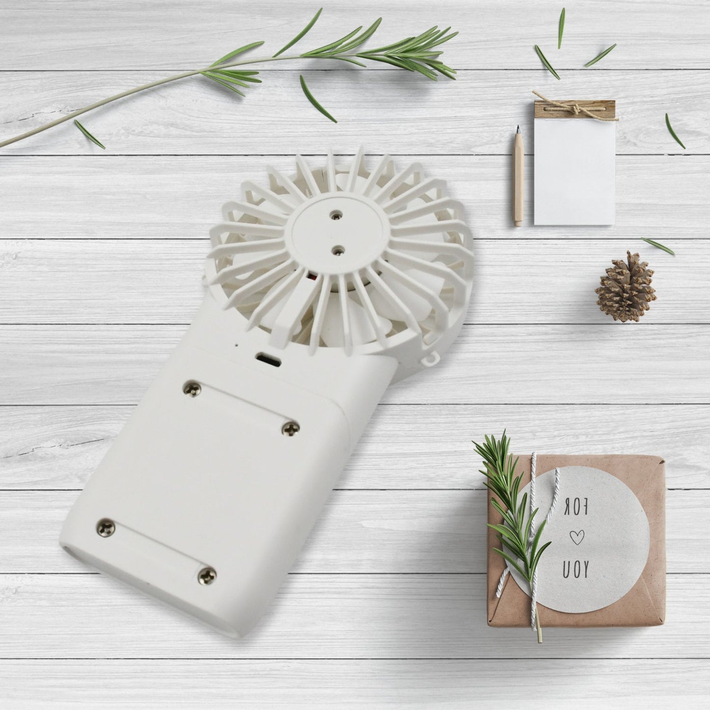 Portable Handheld Electric Fan for Personal Use With 3 Modes (1 Pc, USB) signaturekarts