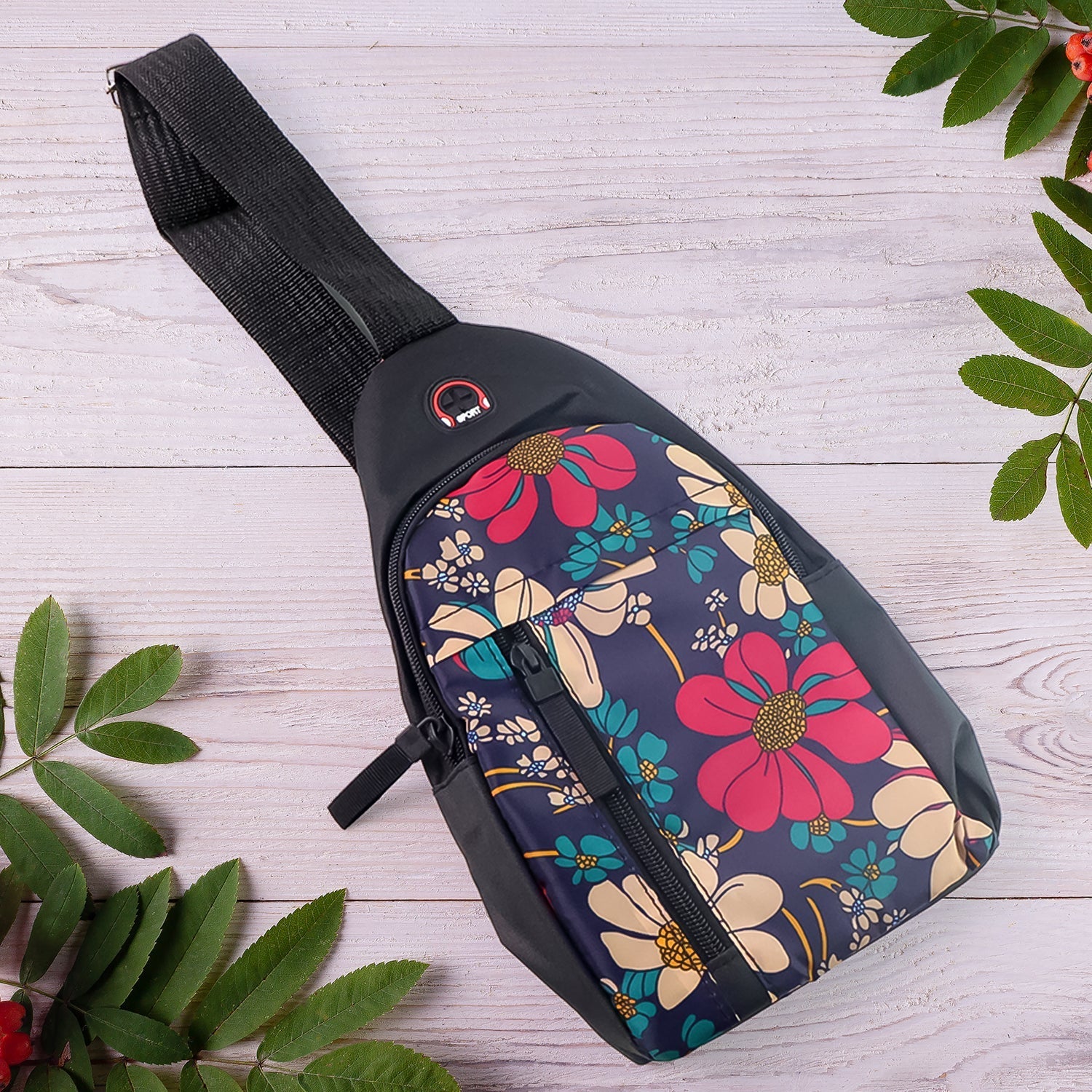 Waterproof Waist Bag – Shoulder Crossbody Bag with USB Charging Slot signaturekarts