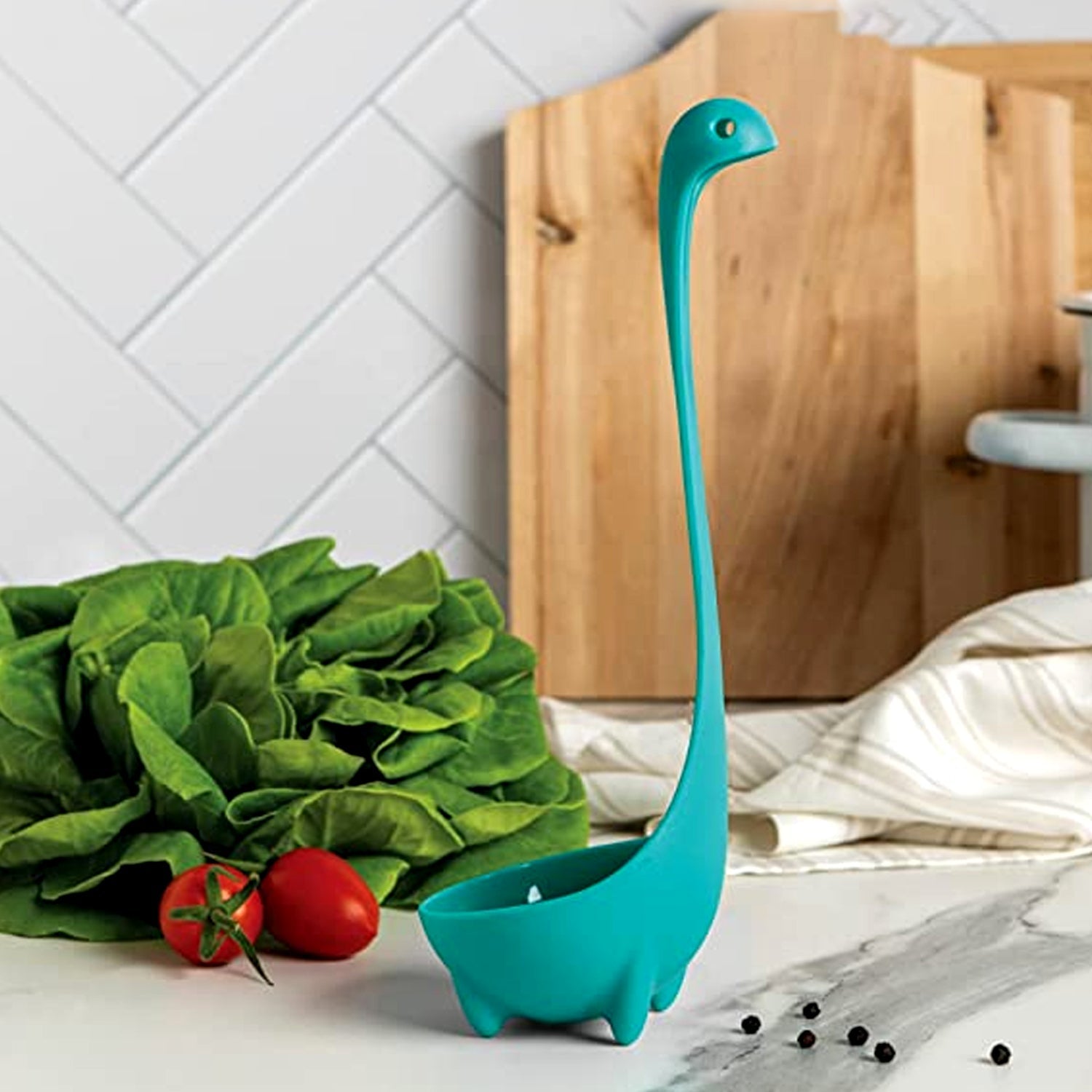 Multifunctional Colander Spoon: Soup Strainer, Long Handle, Kitchen Tool signaturekarts