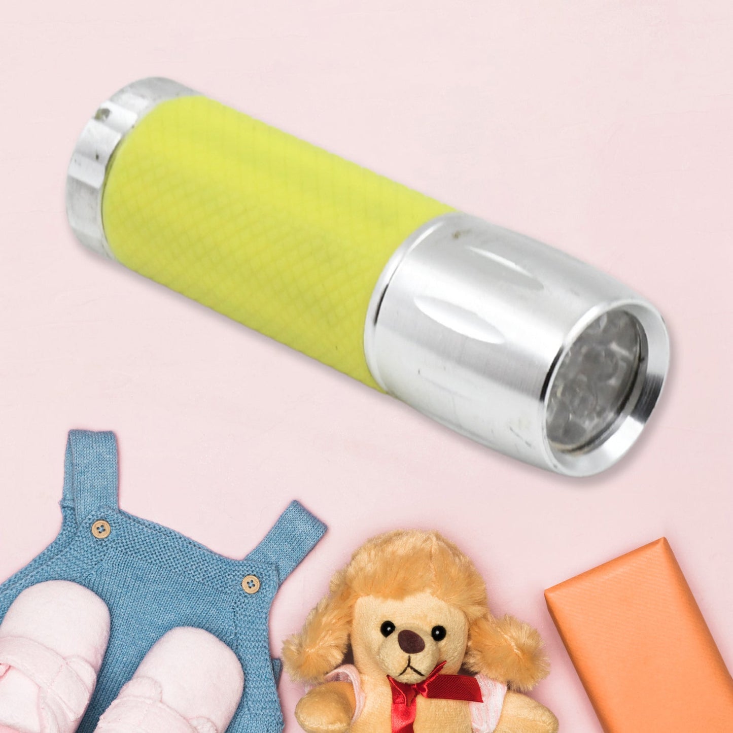Mini LED Flashlight Torch – High Lumen Pocket Light (Battery Not Included) signaturekarts