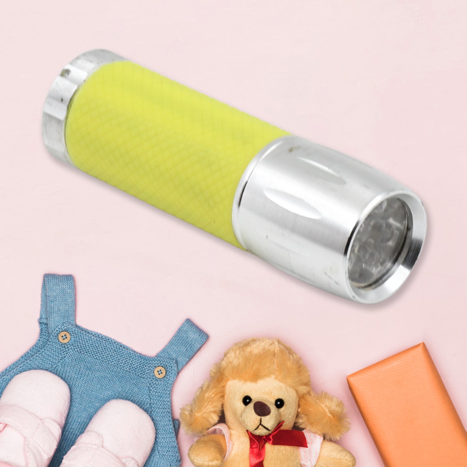 Mini LED Flashlight Torch – High Lumen Pocket Light (Battery Not Included) signaturekarts