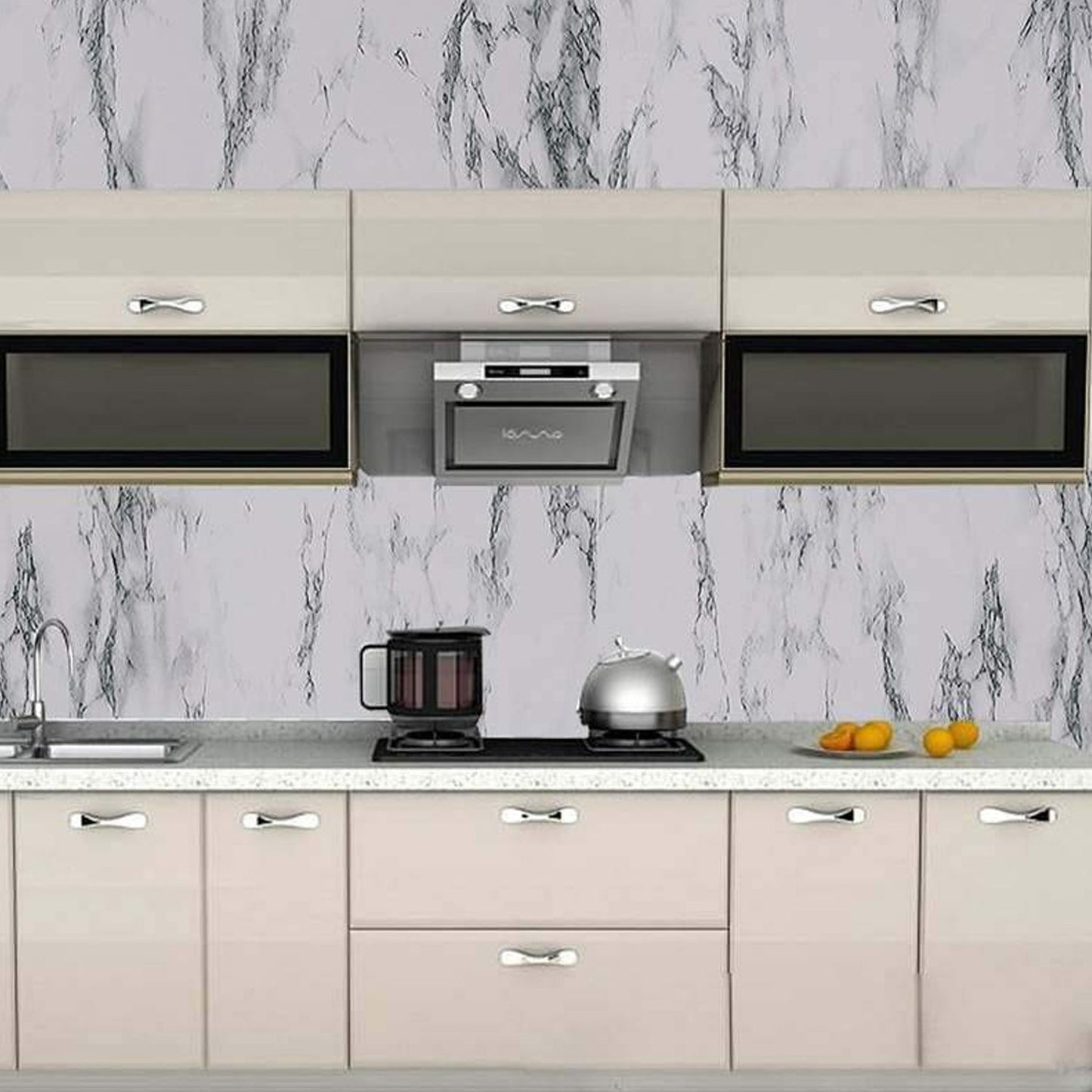 Adhesive Kitchen Wallpaper (2m x 60 Cm) Signature kart