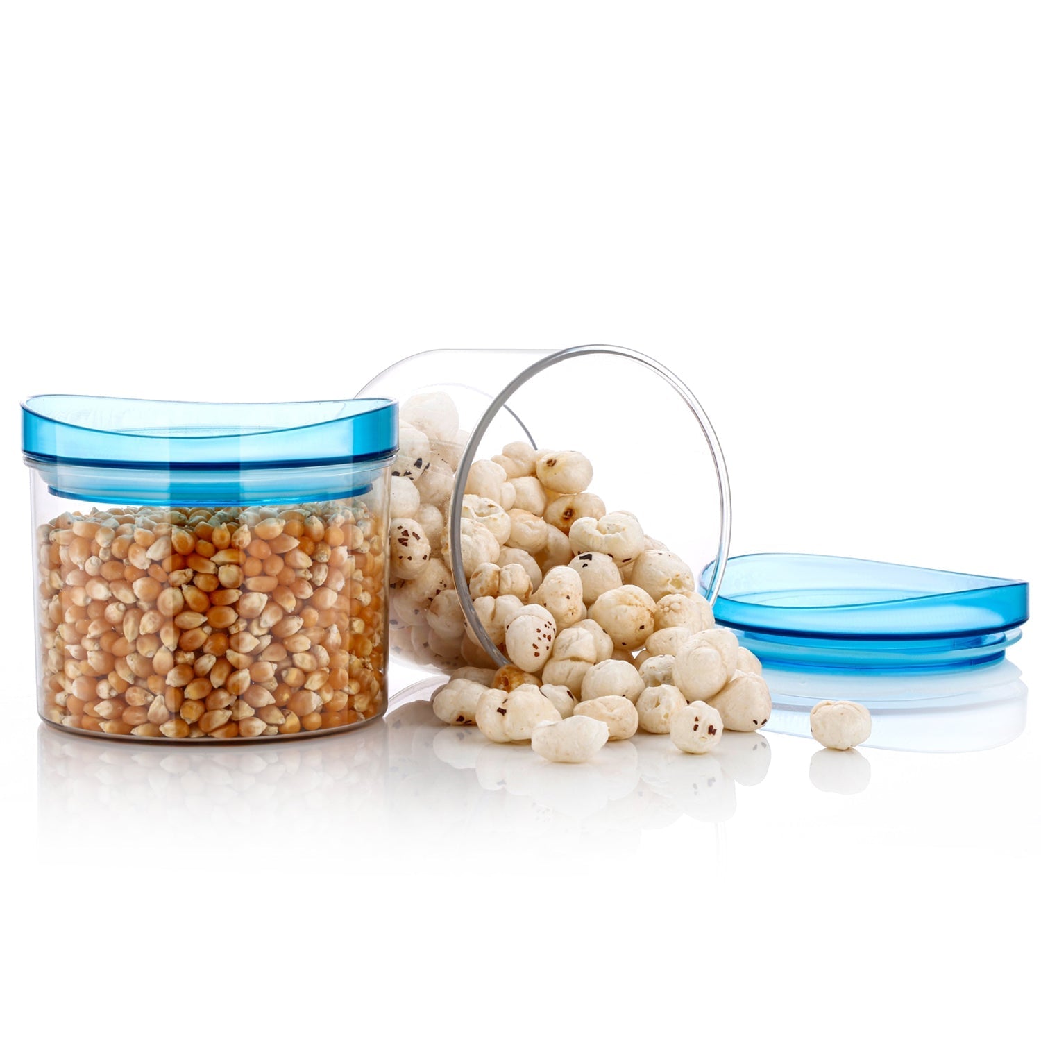 Air Tight & Unbreakable Kitchen Jar Set (2 Pcs Set) signaturekarts