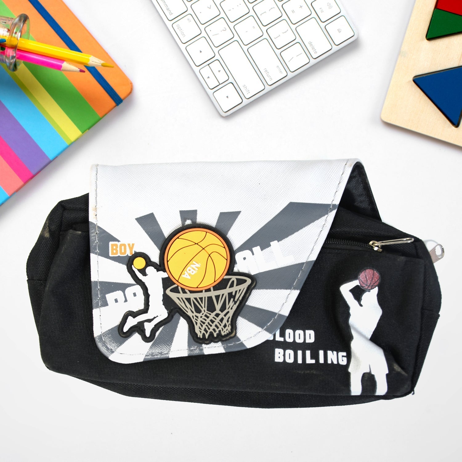 Mix Design Pouch – Stylish and Versatile Storage Bag (1pc) Signaturekarts