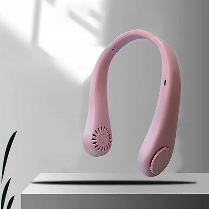 Portable Neck Fan: Holiday Hands Free Bladeless Neck Fan signaturekarts