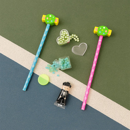 Fun Candy Design Pencil Set with Accessories Set (1 Set ) Signature Kart
