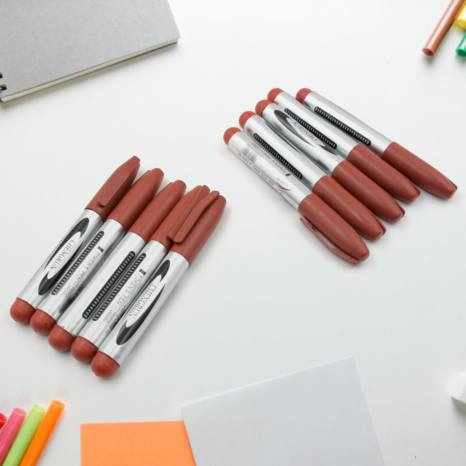 10Pc Marron Marker Permanent (10 Pc Set) signaturekarts