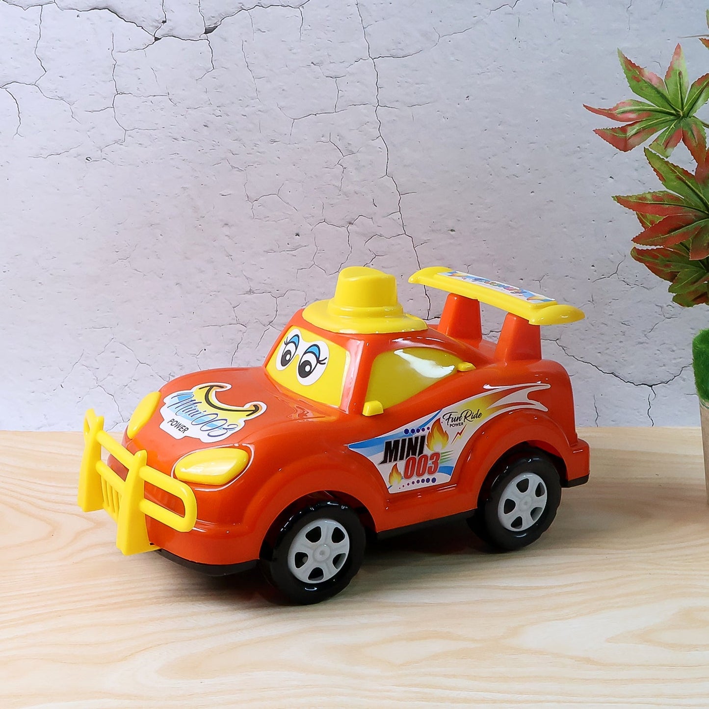 Funwoods Friction-Powered Cartoon Racing Car Toy - (1 Pc) signaturekarts