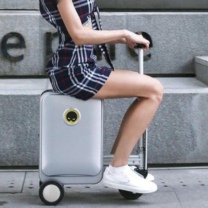 Electric Suitcase Smart Scooter – Riding Luggage with Removable Power (1 Pc) Signaturekarts