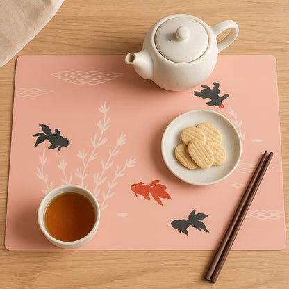 Decorative Dining Table Placemats with Elegant Design (4 Pc / 45x35 Cm) signaturekarts
