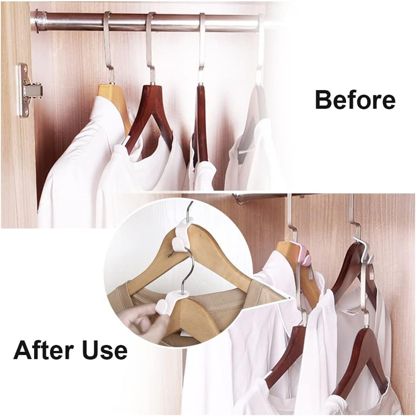 Multipurpose Plastic Hanger Hooks (10 Pc) signaturekarts
