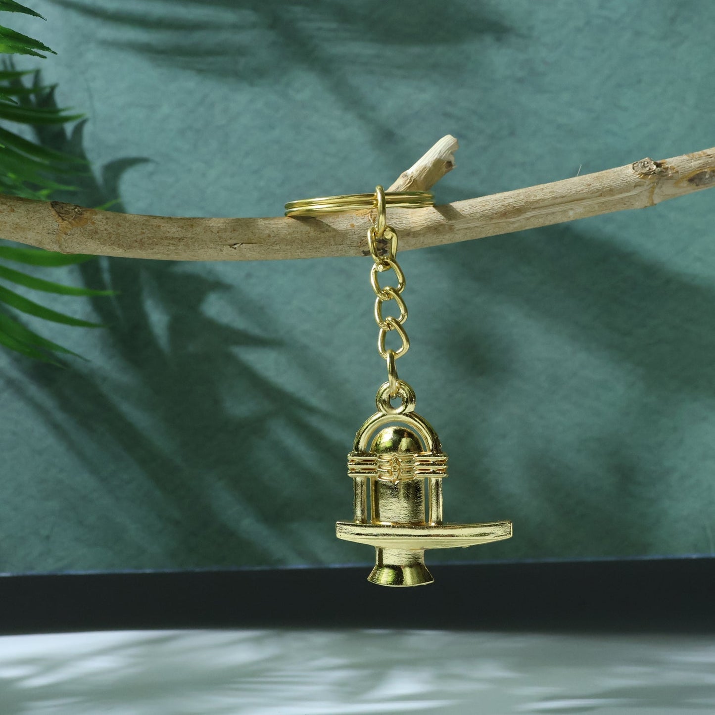Shivling Trishul Metal Keychain Set (5 Pc Mix Design) signaturekarts