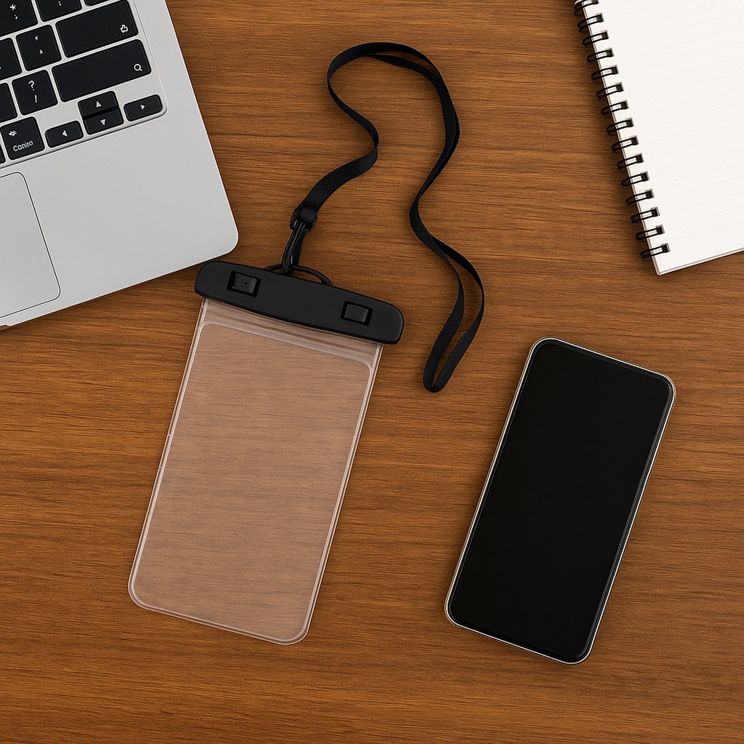 Transparent Waterproof Mobile Cover Pouch (1 Pc) signaturekarts