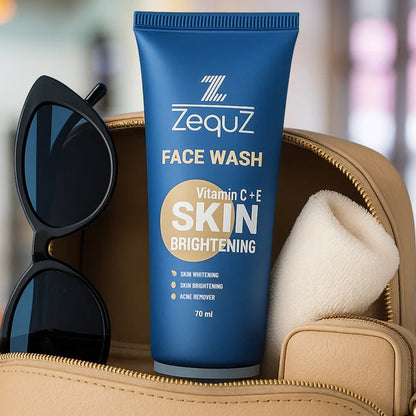 Zequz Vitamin C + E Brightening Face Wash - (1 Pc / 70 ML) signaturekarts