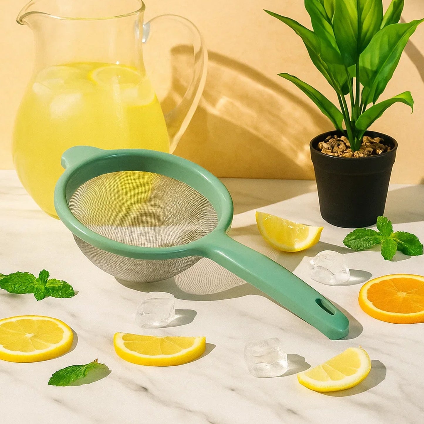Apex Large Kitchen Strainer - (1 Pc) signaturekarts