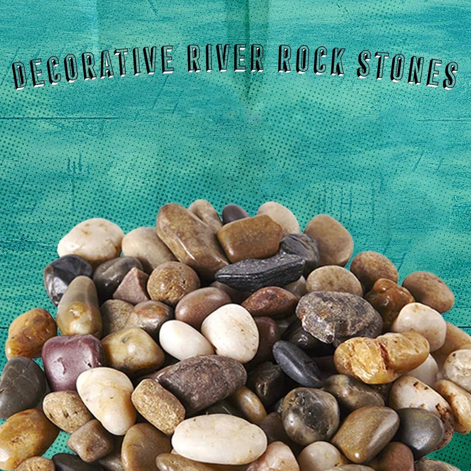 Decorative River Rock Stones (1 Set) The Morsignaturekarts
