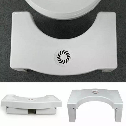 Plastic Non-Slip Folding Toilet Squat Stool Your Brand
