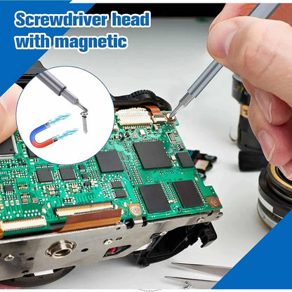 Aluminium 24 in 1 Precision Screwdriver Set, Screwdriver Tool Set (24 Pcs Set) Signaturekarts