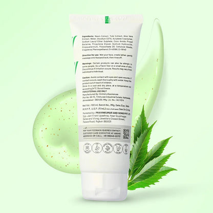 Zequz Neem & Tulsi Face Wash - (1 Pc / 100 ML) signaturekarts