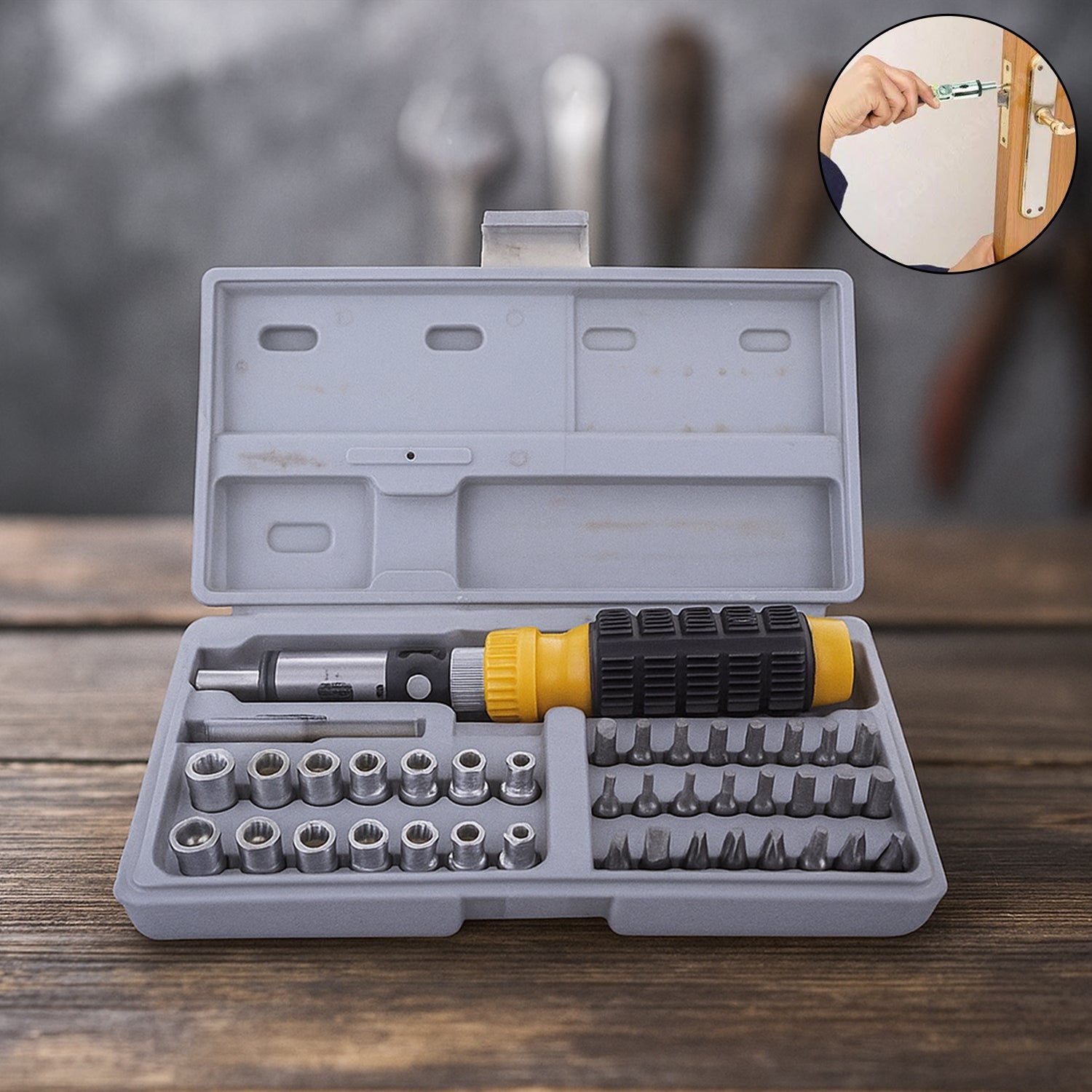 Socket and Screwdriver Tool Kit Accessories (41 pcs) Signature Kart
