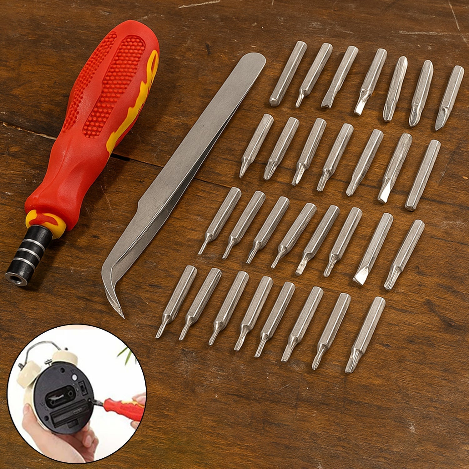 Screwdriver Set 32 in 1 with Magnetic Holder Signature Kart