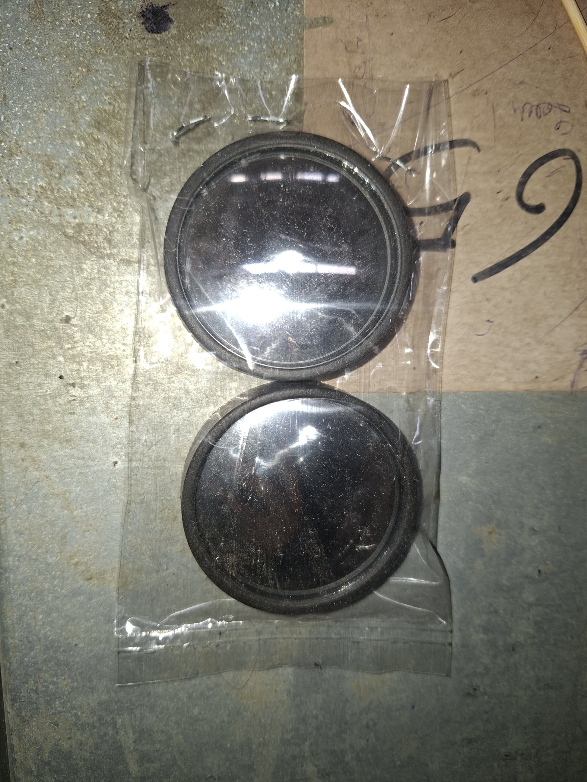 Car Blind Spot Mirror – HD Glass, Convex & Frameless (2 Pcs Set) signaturekarts