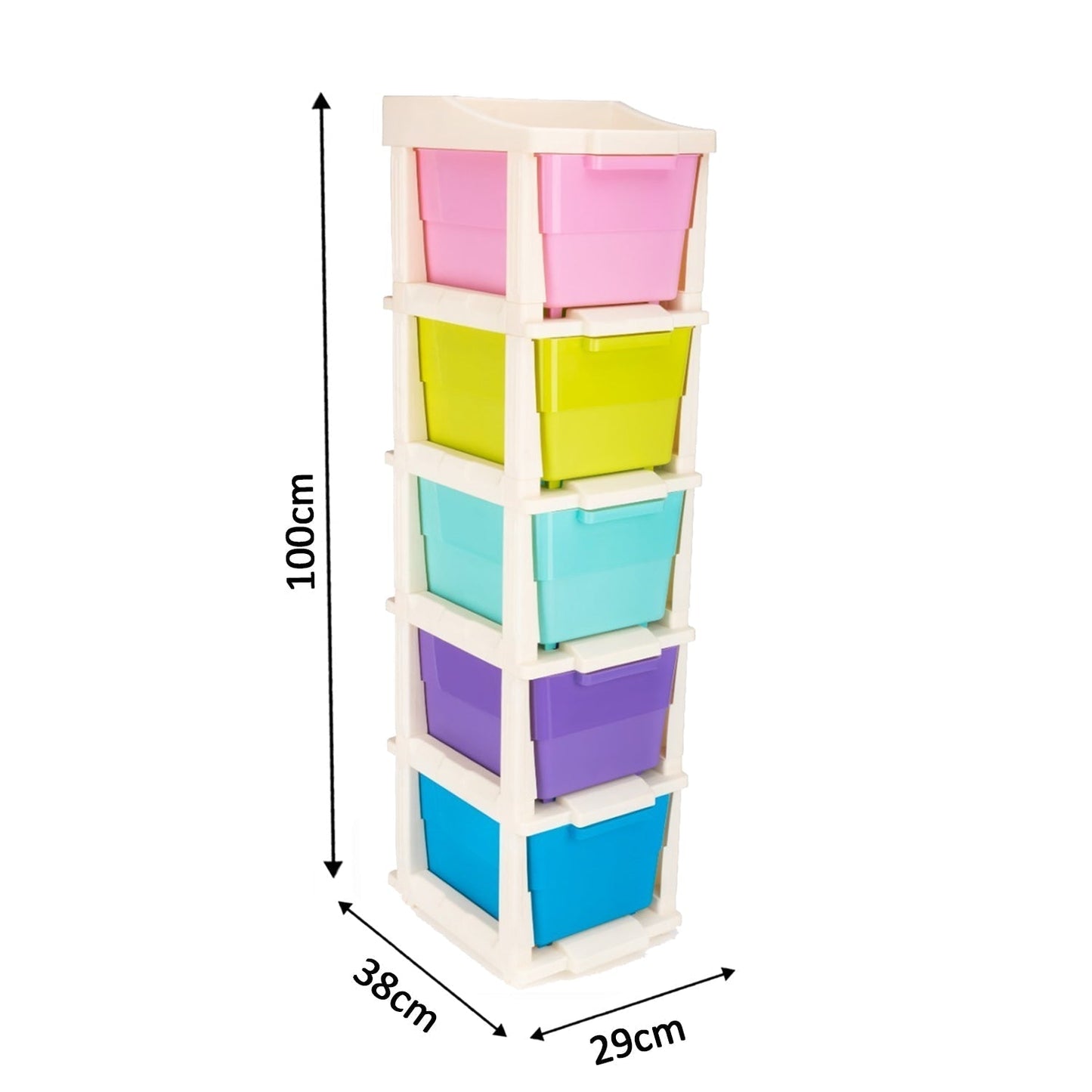 5 Layer Multi-Purpose Modular Drawer Storage System signaturekarts
