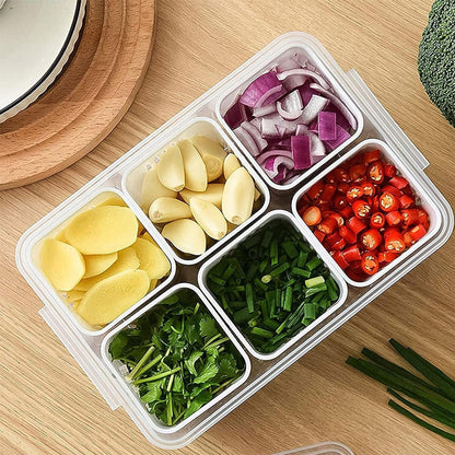 Fridge Storage Box – Freezer & Kitchen Organizer for Vegetables & Food (1 Pc) signaturekarts