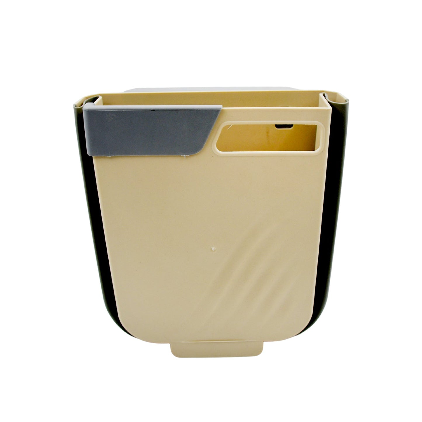 Foldable Hanging Trash Can – Space-Saving Waste Bin for Kitchen, Bathroom & Car signaturekarts