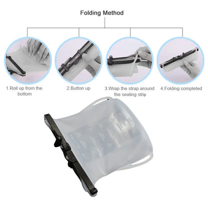 Reusable Silicone Food Storage Bag Leakproof Flat Bottom Freezer 1 Pc signaturekarts