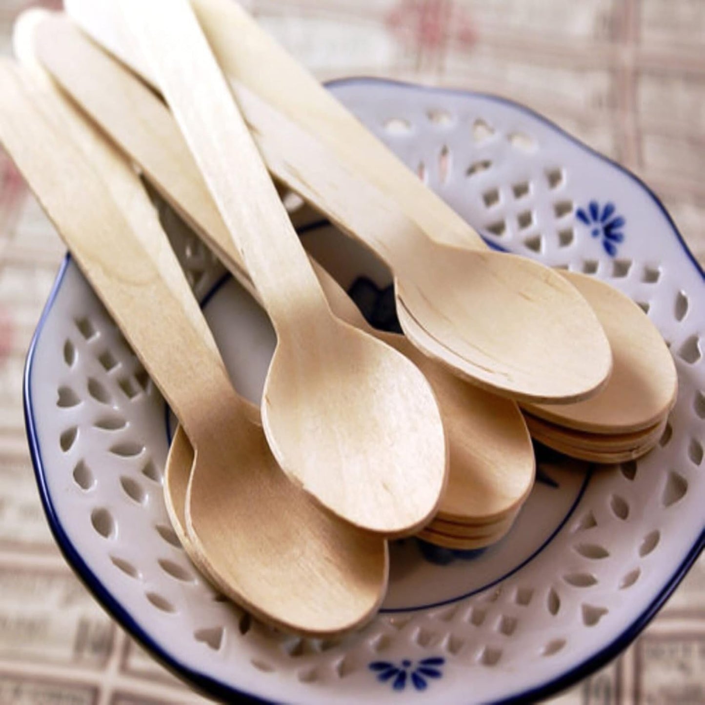 110mm Wooden Tea Spoon – 30 Pcs Pack signaturekarts