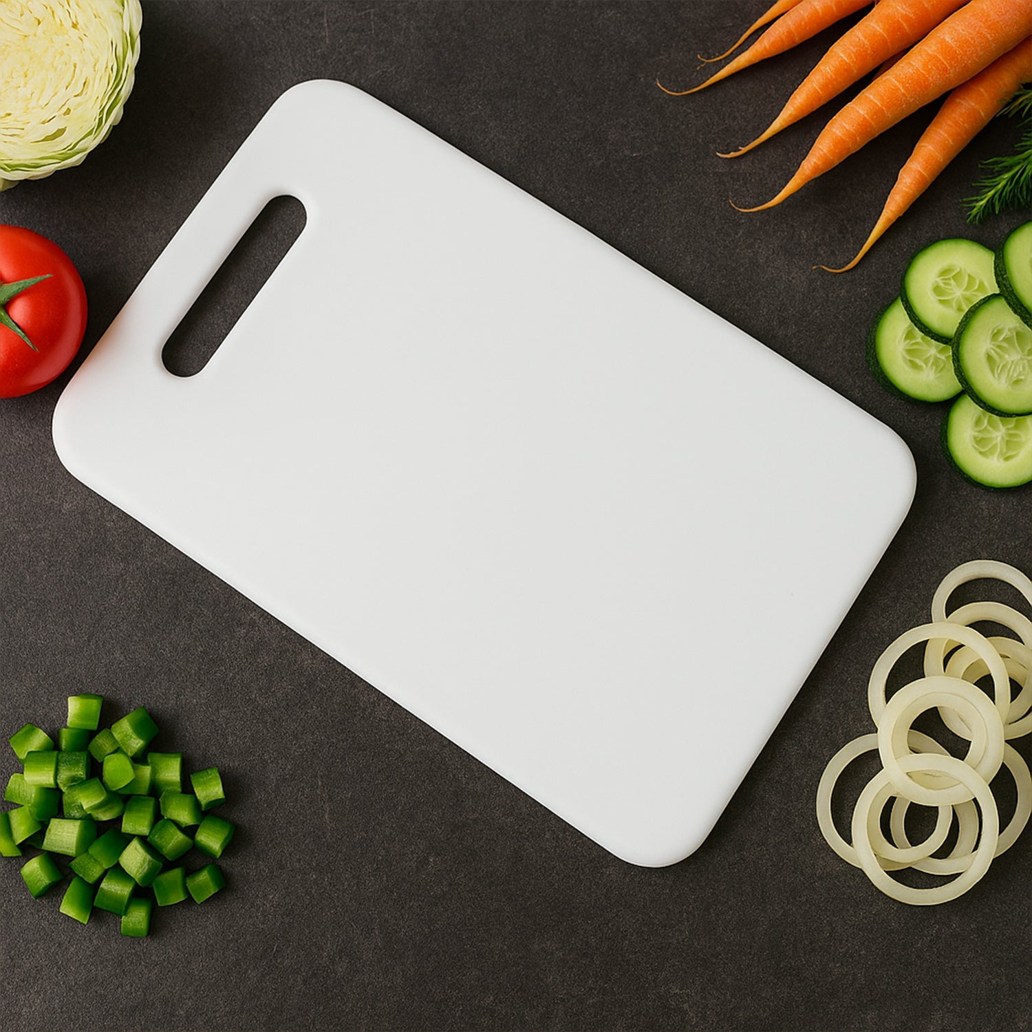 Apex Medium Plastic Chopping Board (36×23 Cm / 1 Pc) Signature kart