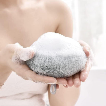 Flower Bath Sponge - Super Soft Body Exfoliator with Suction Cup for Shower & Massage signaturekarts