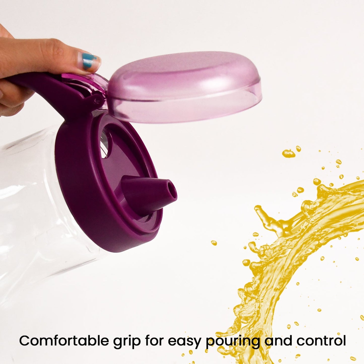 Apex Jessy Oil and Juice Pourer Dispenser Bottle Approx 1000ml (1 Pc) Signature Kart