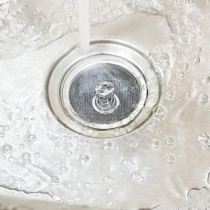 Stainless Steel Sink Strainer Basket Strainer Kitchen Sink Strainer (1 Pc) Signaturekarts